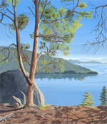 Carol Borrett, painting